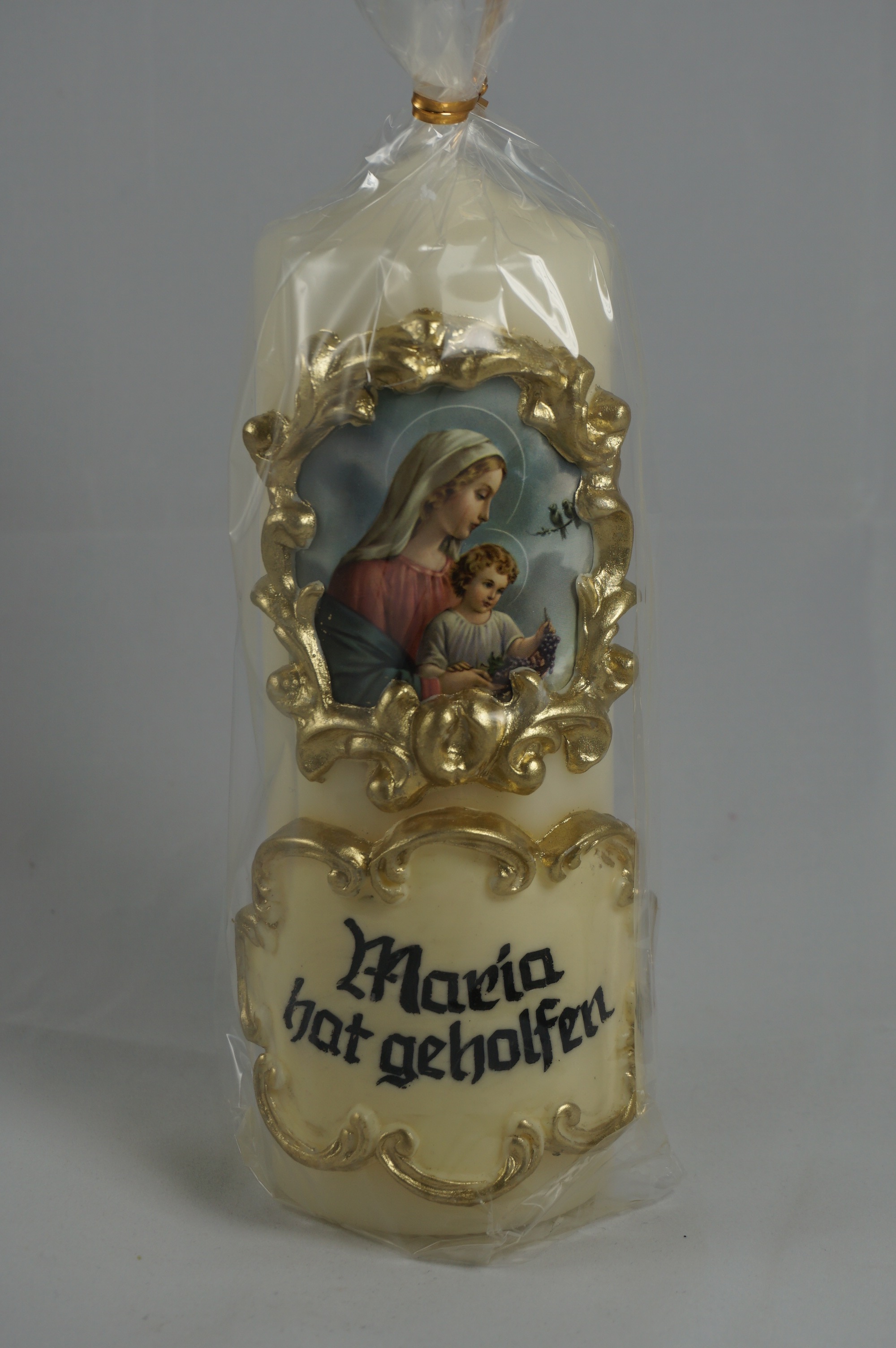 Kerze Madonna: Maria hat geholfen | Religiös | Kerzen